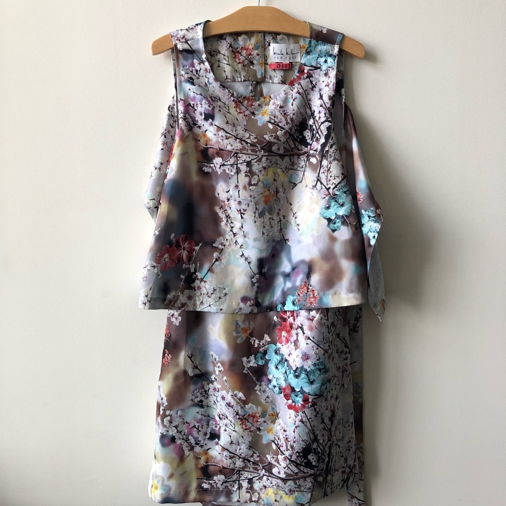 Nicole Miller Printed Dress